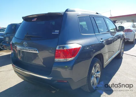 2013 Toyota Highlander Limited V6 из США, поврежденный, VIN 5TDYK3EHXDS111476